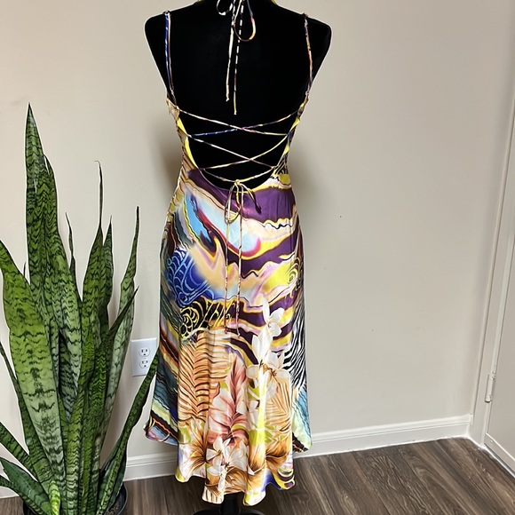 Mary L. Couture Silk Fit & Flare Silhouette. Preowned - Picture 5 of 11